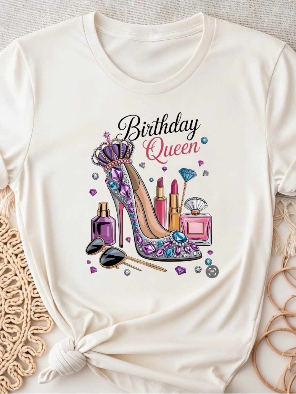 Birthday Quee t-shirt new made to order XX 2X 3XL a splash of color to celebrate
